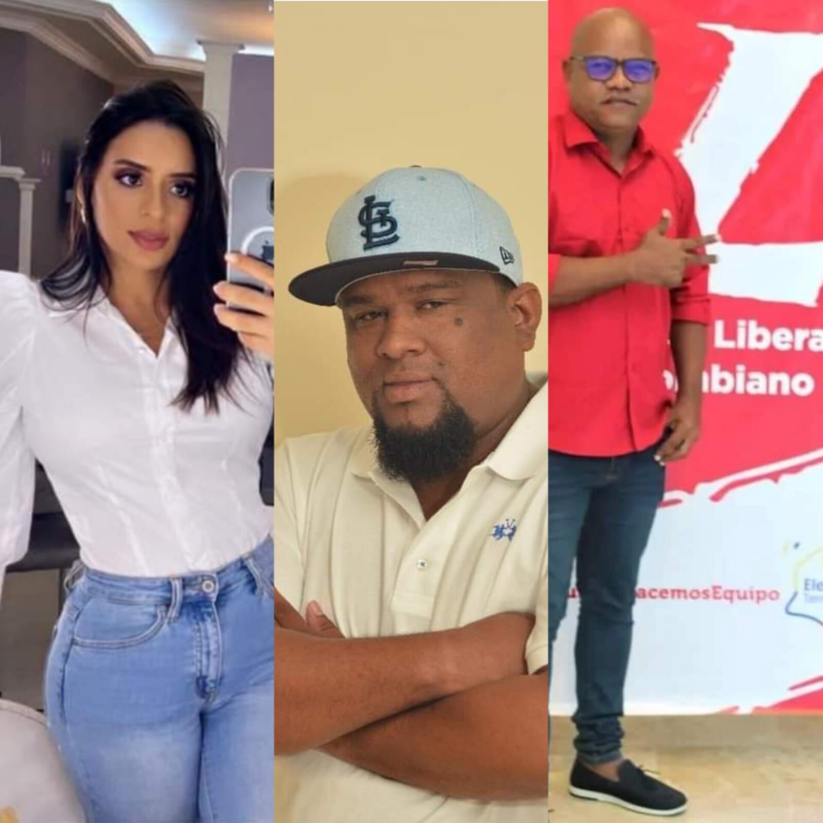 Laura Vanessa Molinares, concejal Ronald David Gómez Cervantes,  Luis Carlos Meléndez Cortés candidato a JAL por  Localidad 2