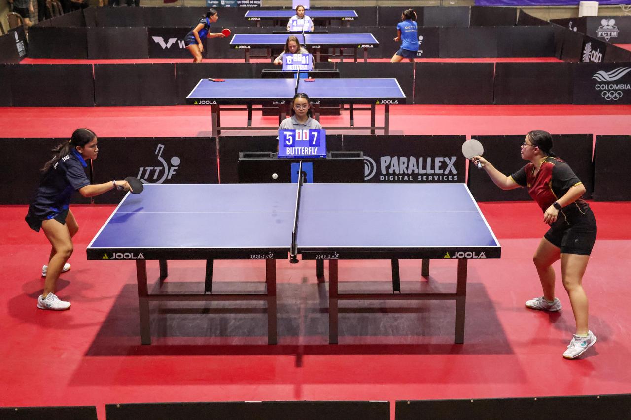 Córdoba recibió más de 600 deportistas en el marco del Mundial de Tenis de Mesa WTT Youth Contender. Foto: prensa Gobernación de Córdoba.