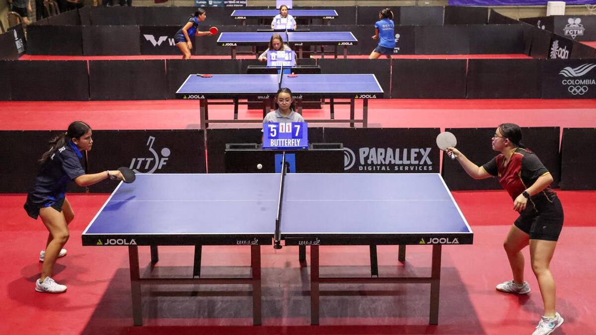 Córdoba recibió más de 600 deportistas en el marco del Mundial de Tenis de Mesa WTT Youth Contender