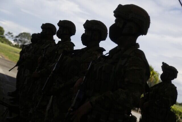 Imagen de referencia de soldados. Foto: Colprensa.
