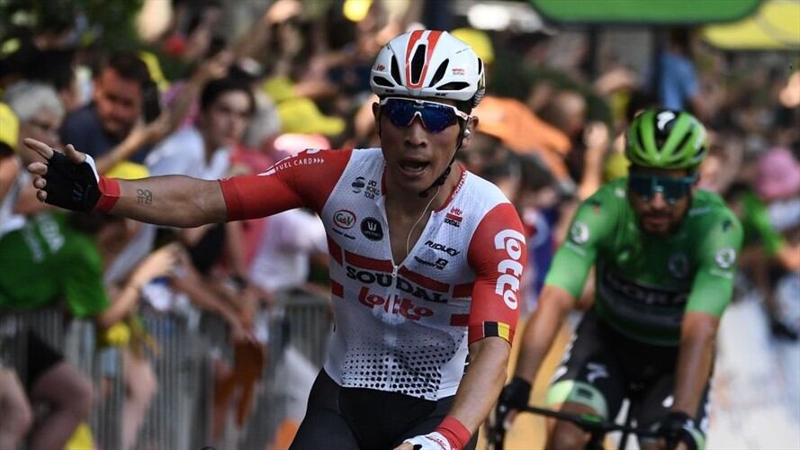 El ciclista australiano Caleb Ewan. Foto: Getty Images