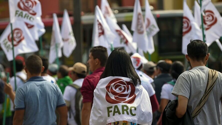 José Vicente Lesmes es desmovilizado de la desaparecida guerrilla de las Farc. Foto: Getty Images