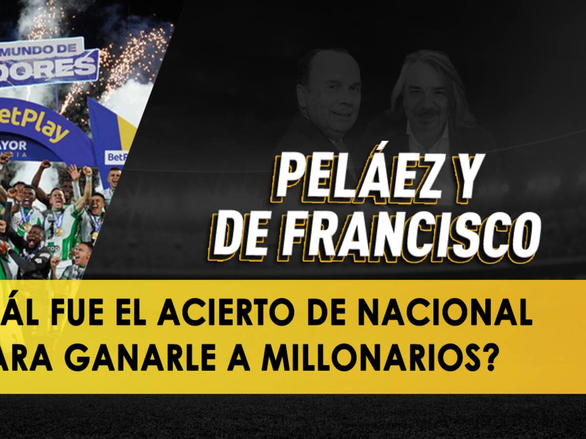 Escuche aquí el audio completo de Peláez y De Francisco de este 24 de noviembre