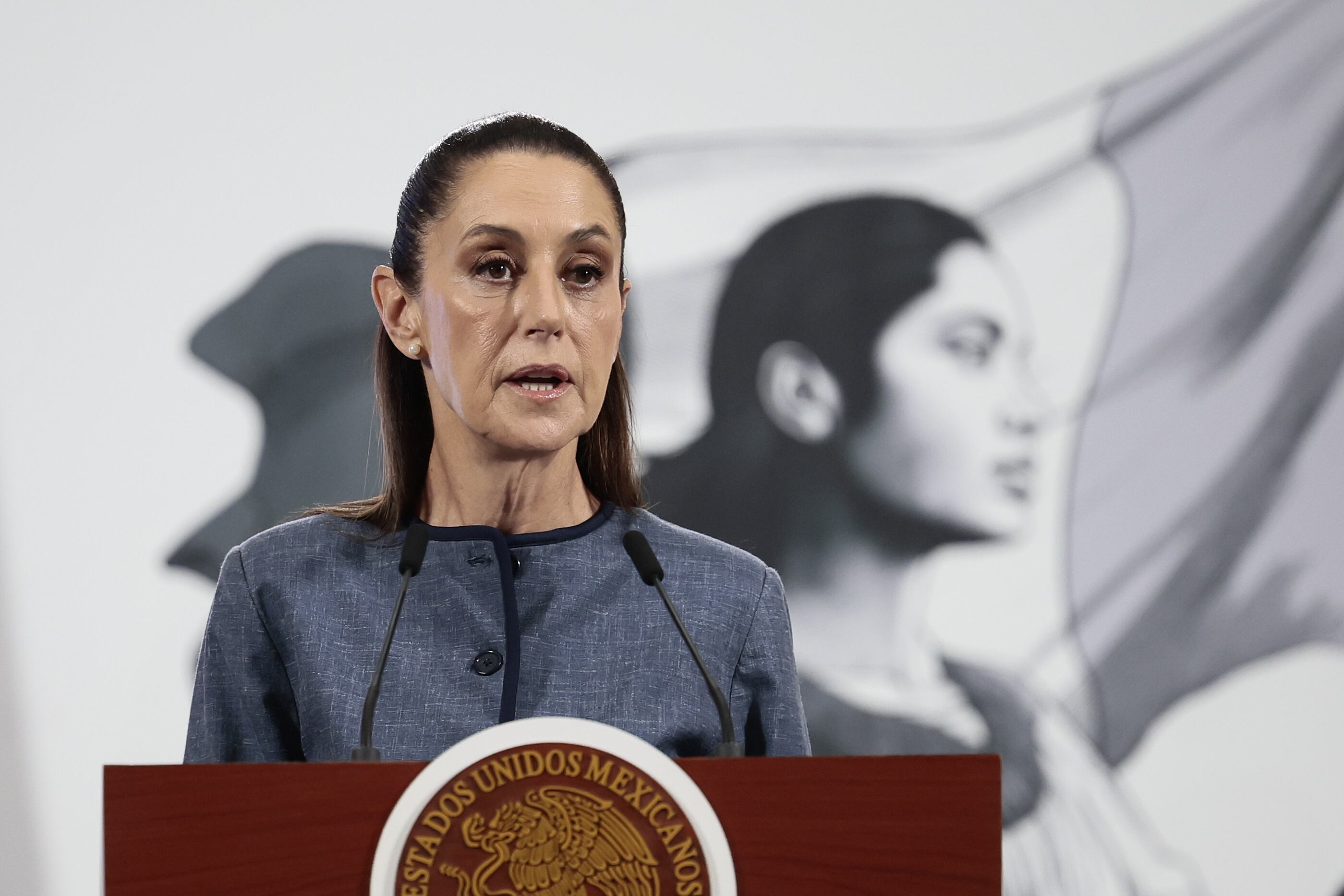 Claudia Sheinbaum. Foto: EFE/ José Méndez.