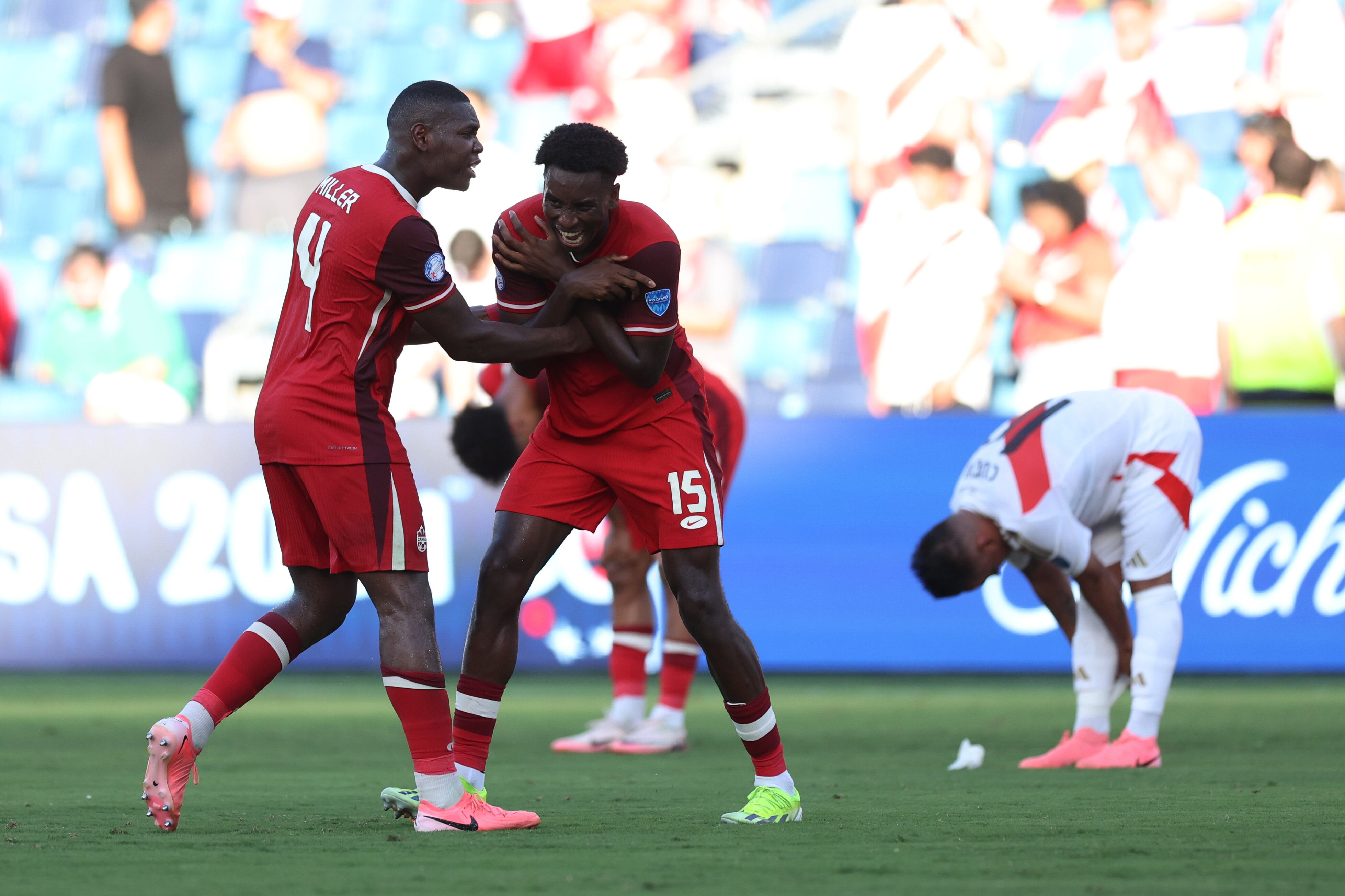 Canadá Vs. Perú.  (Photo by Jamie Squire/Getty Images)
