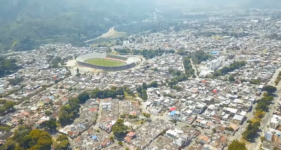 Panorámica de Ibagué. Foto: Captura de pantalla video de Alcaldía de Ibagué