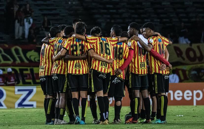 Plantel sub-20 de Deportivo Pereira por la fecha 17 de la Liga Colombiana / @corpereira