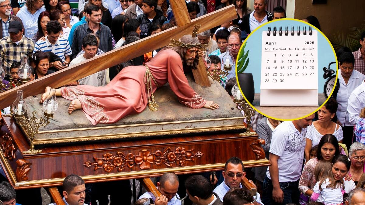 Semana Santa 2025: ¿Cuándo cae Jueves Santo y Viernes Santo?
