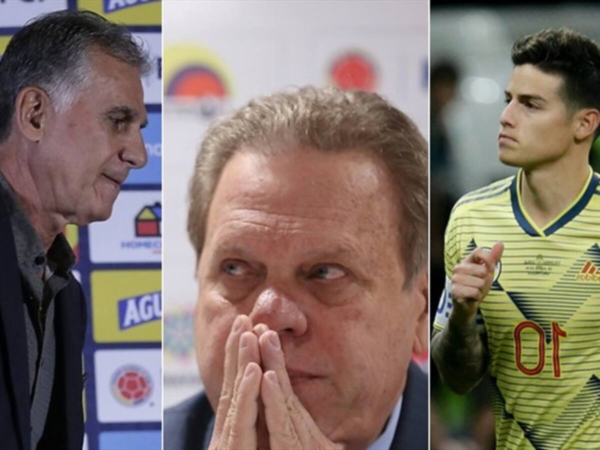 Ramón Jesurún termina con los rumores y explica por qué James no fue convocado por Queiroz
