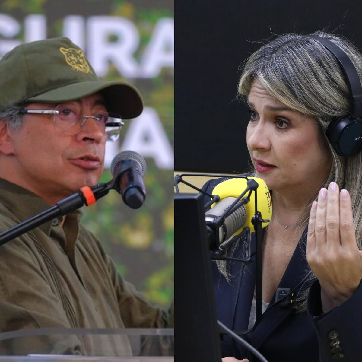 Vicky Dávila respondió a señalamientos de Gustavo Petro sobre caso de su hijo, Nicolás Petro