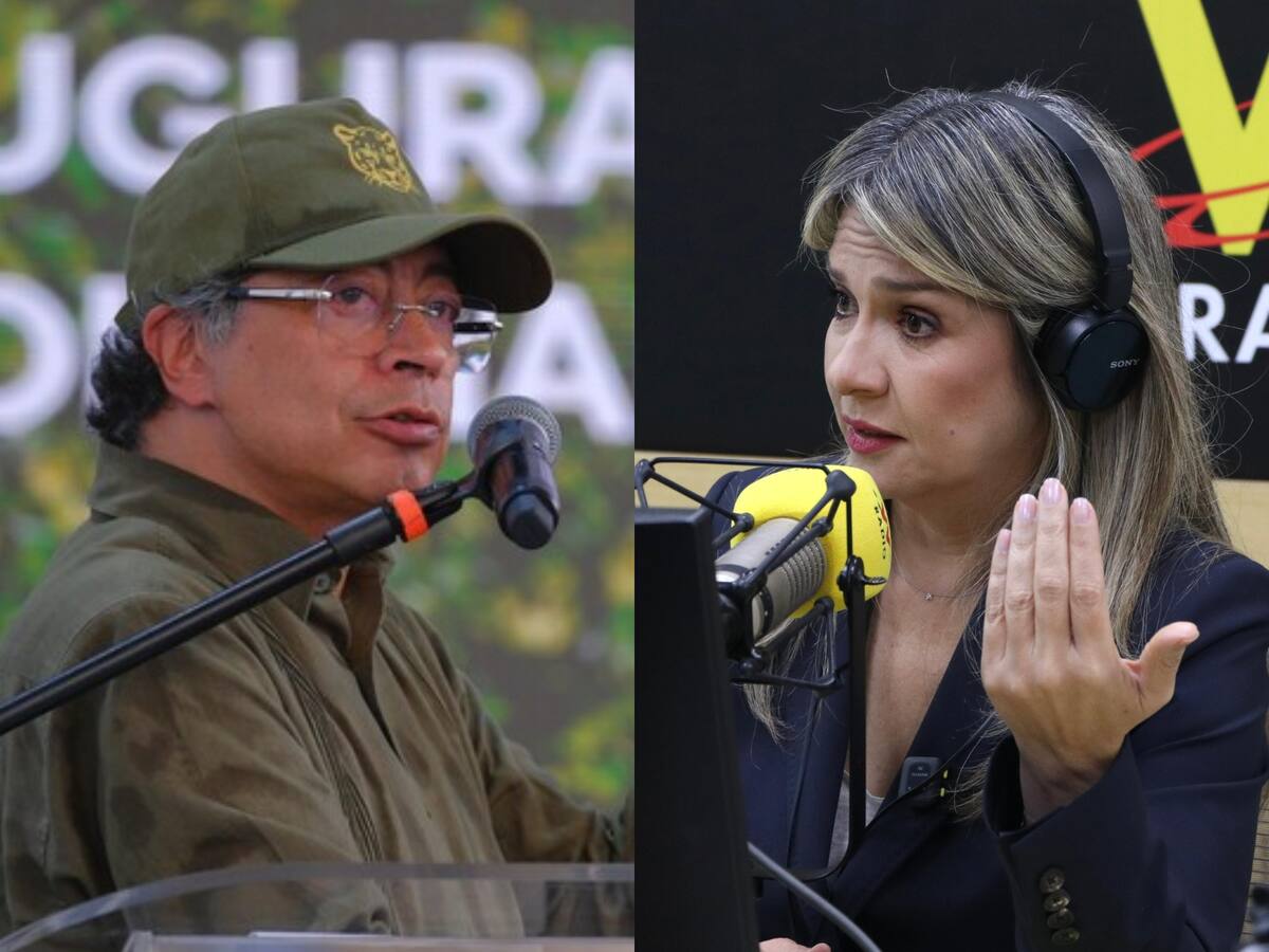 Vicky Dávila respondió a señalamientos de Gustavo Petro sobre caso de su hijo, Nicolás Petro