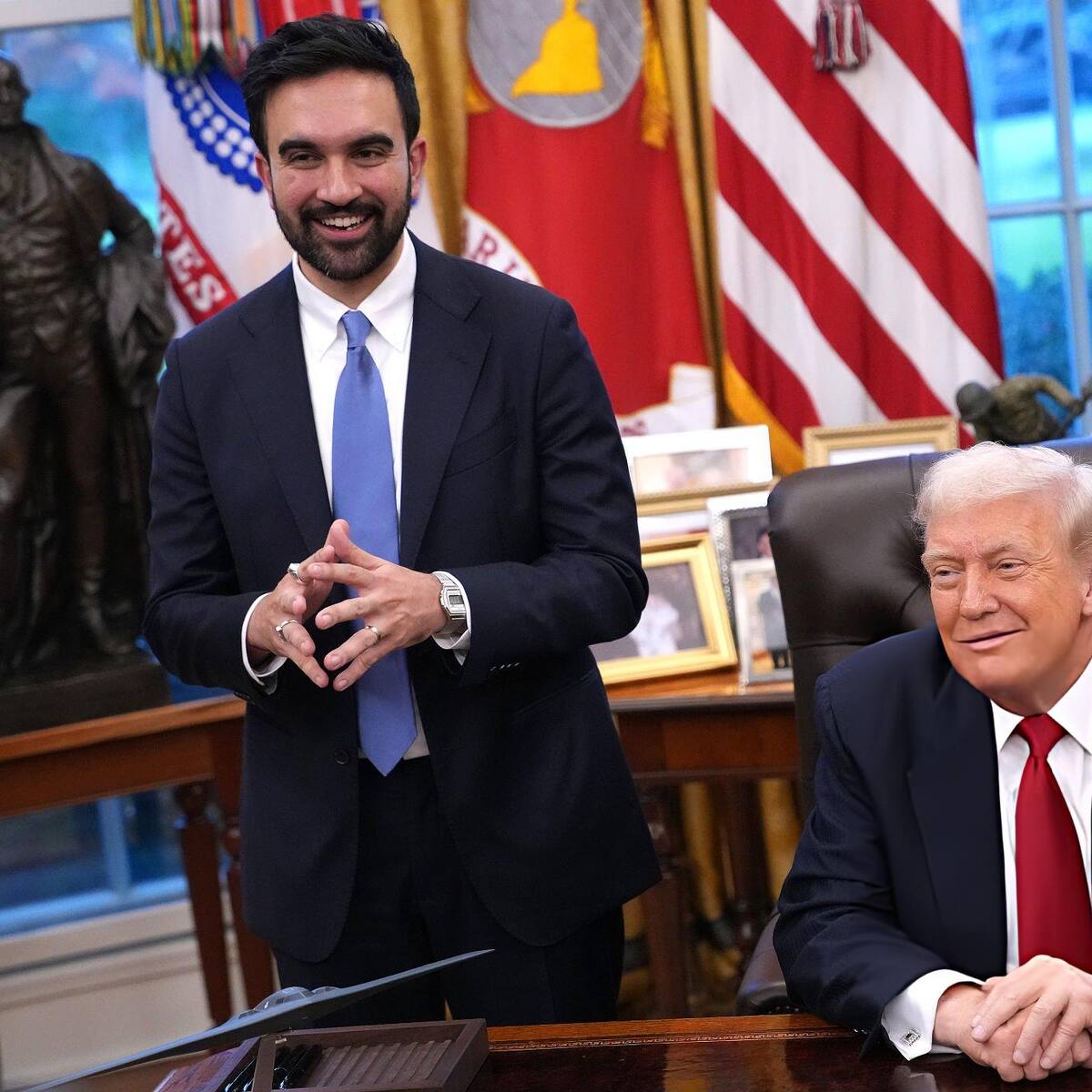 “Hará un gran trabajo en Nueva York”: Trump tras reunión con Mamdani