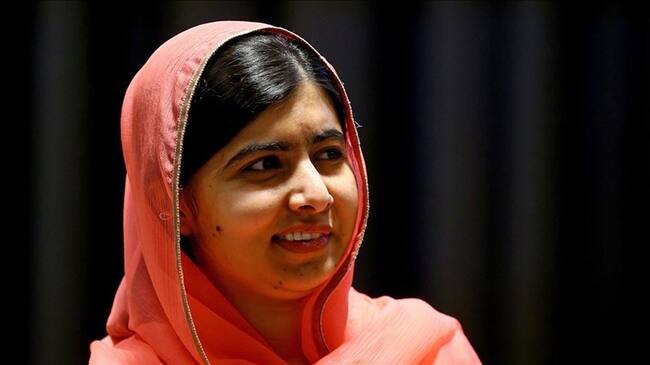 Malala, premio Nobel y activista de Derechos humanos pide ayuda para Cachemira. Foto: Agencia Anadolu