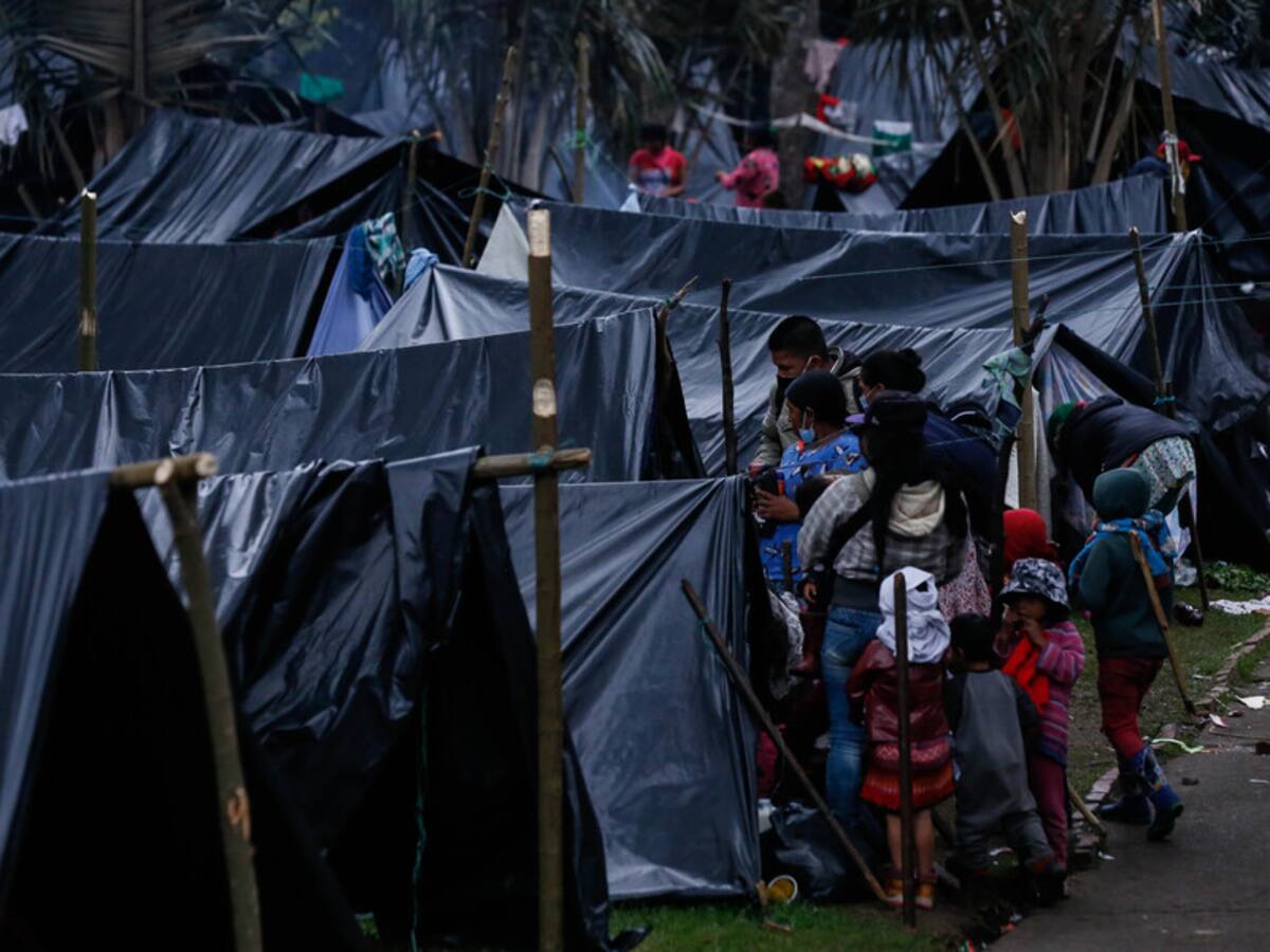 Comunidad Embera que está en el Parque La Florida retornará a su territorio a finales de febrero