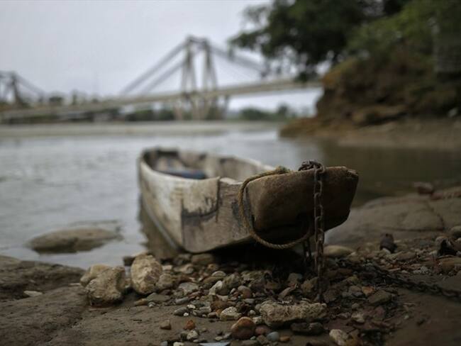 Río Cauca en la zona de influencia de Hidroituango. Foto: Colprensa