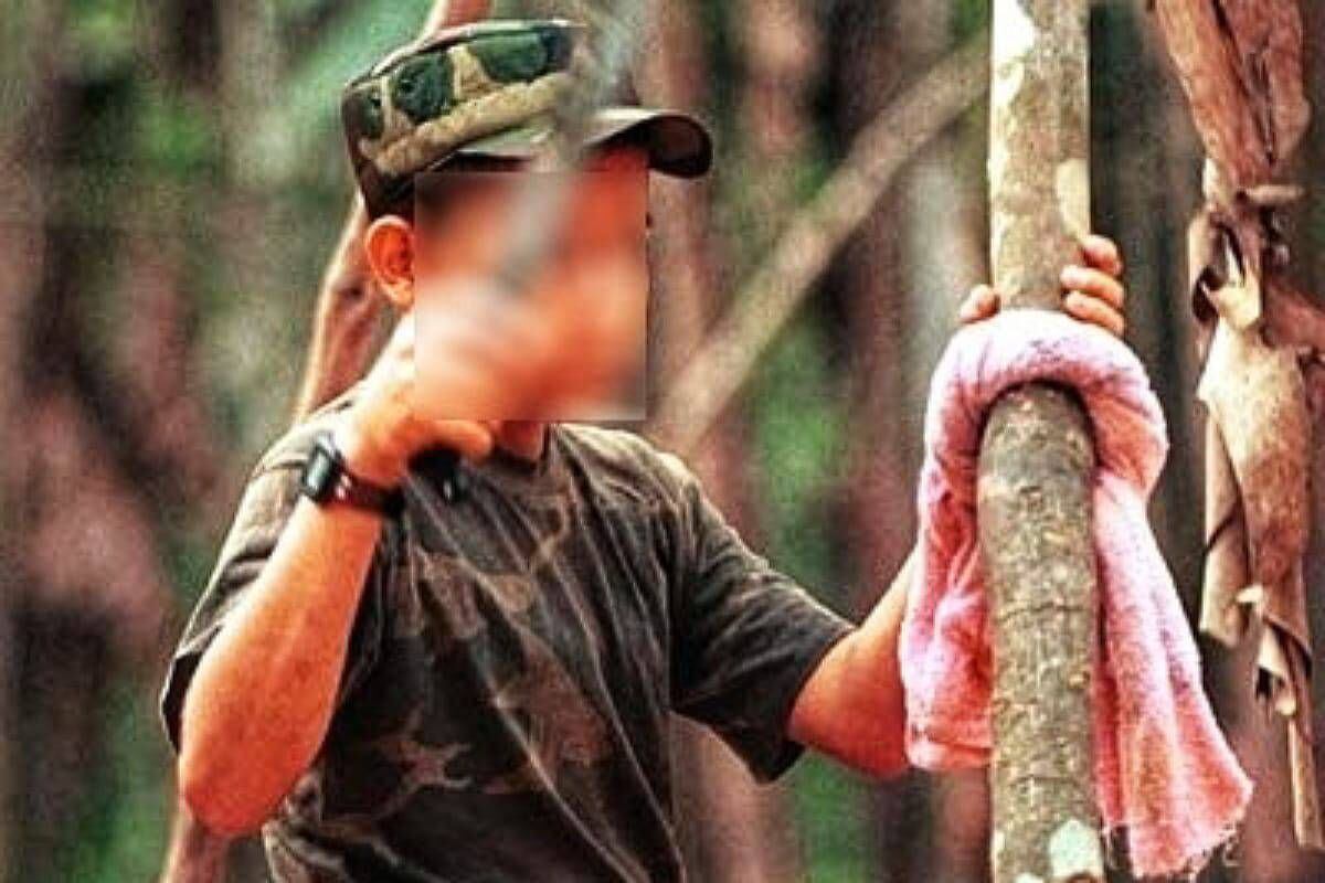 Imagen de referencia. Reclutamiento de menores. Crédito: Colprensa. 