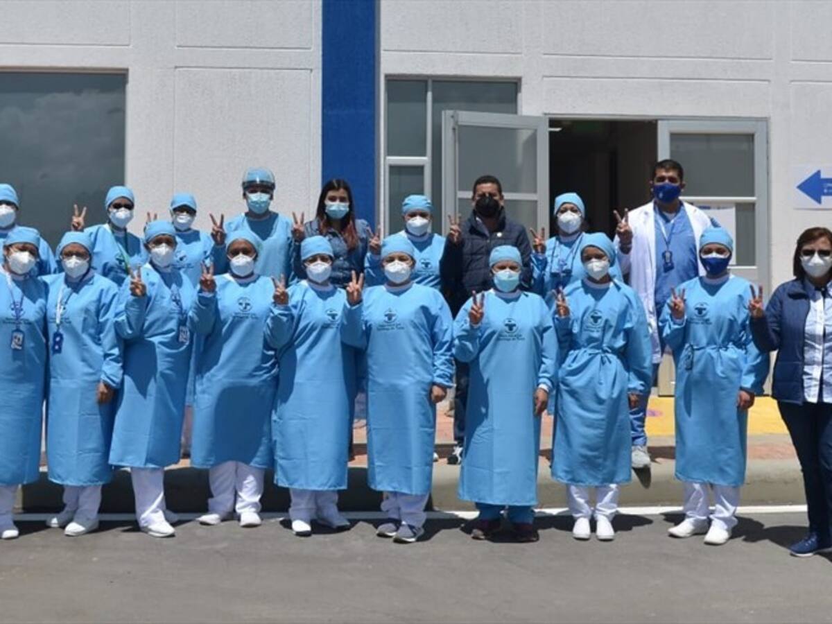 Fueron 1.072 profesionales de la salud vacunados contra el coronavirus en Tunja
