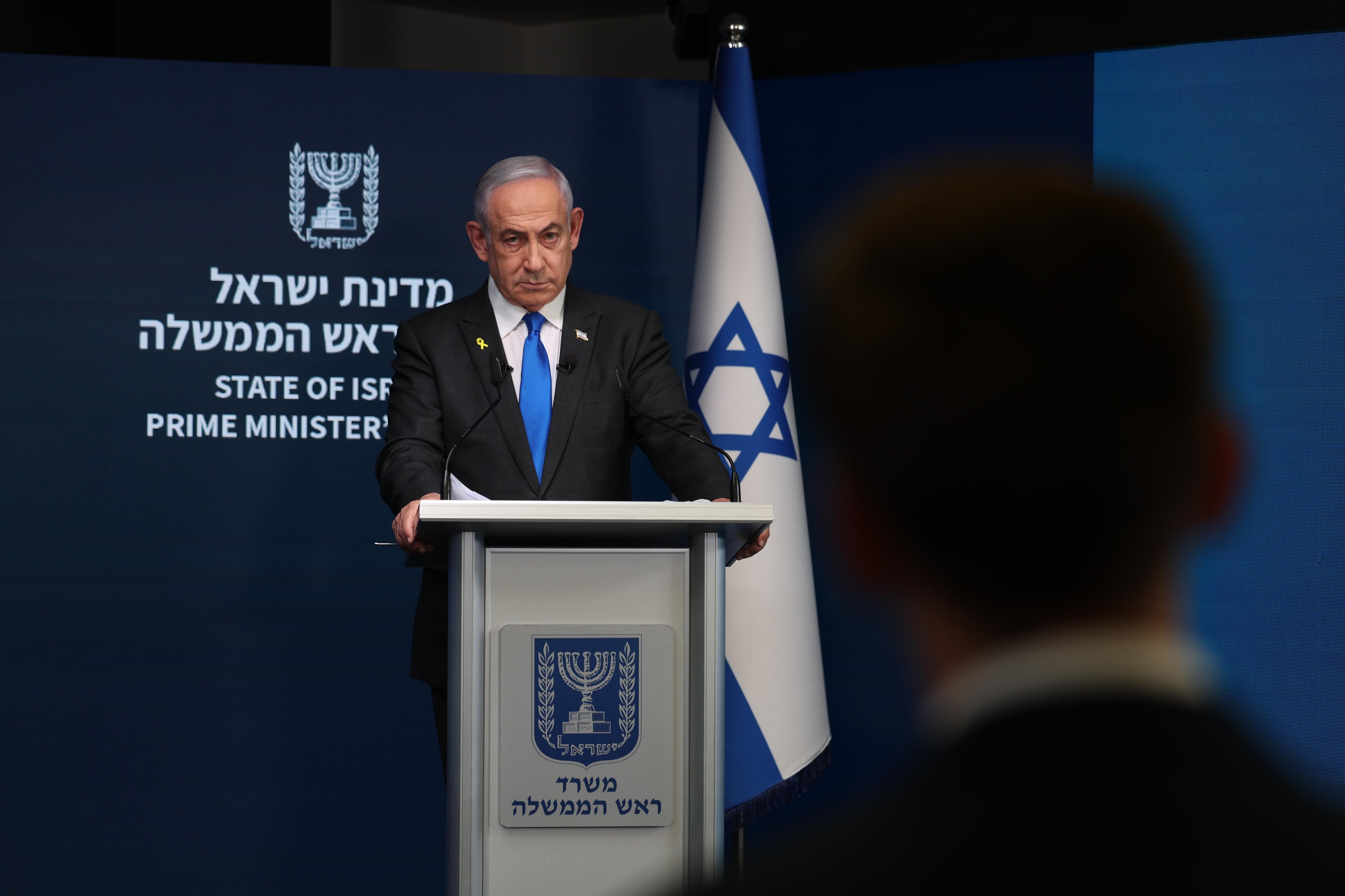 Benjamin Netanyahu FOTO: EFE/EPA/ABIR SULTAN EPA POOL