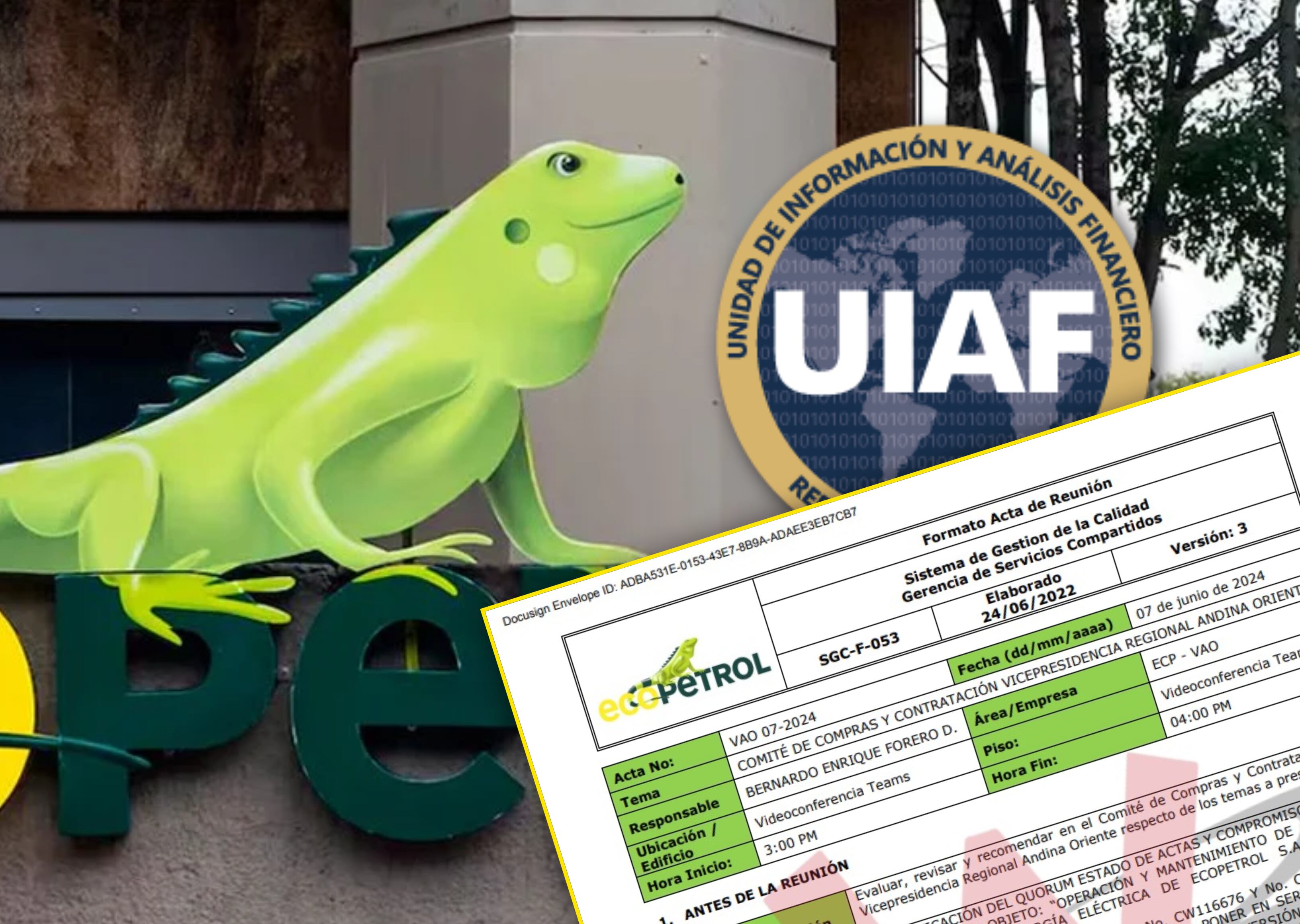 VP de Ecopetrol que autorizó ‘regalo’ de U$42 millones prendió alarmas de UIAF