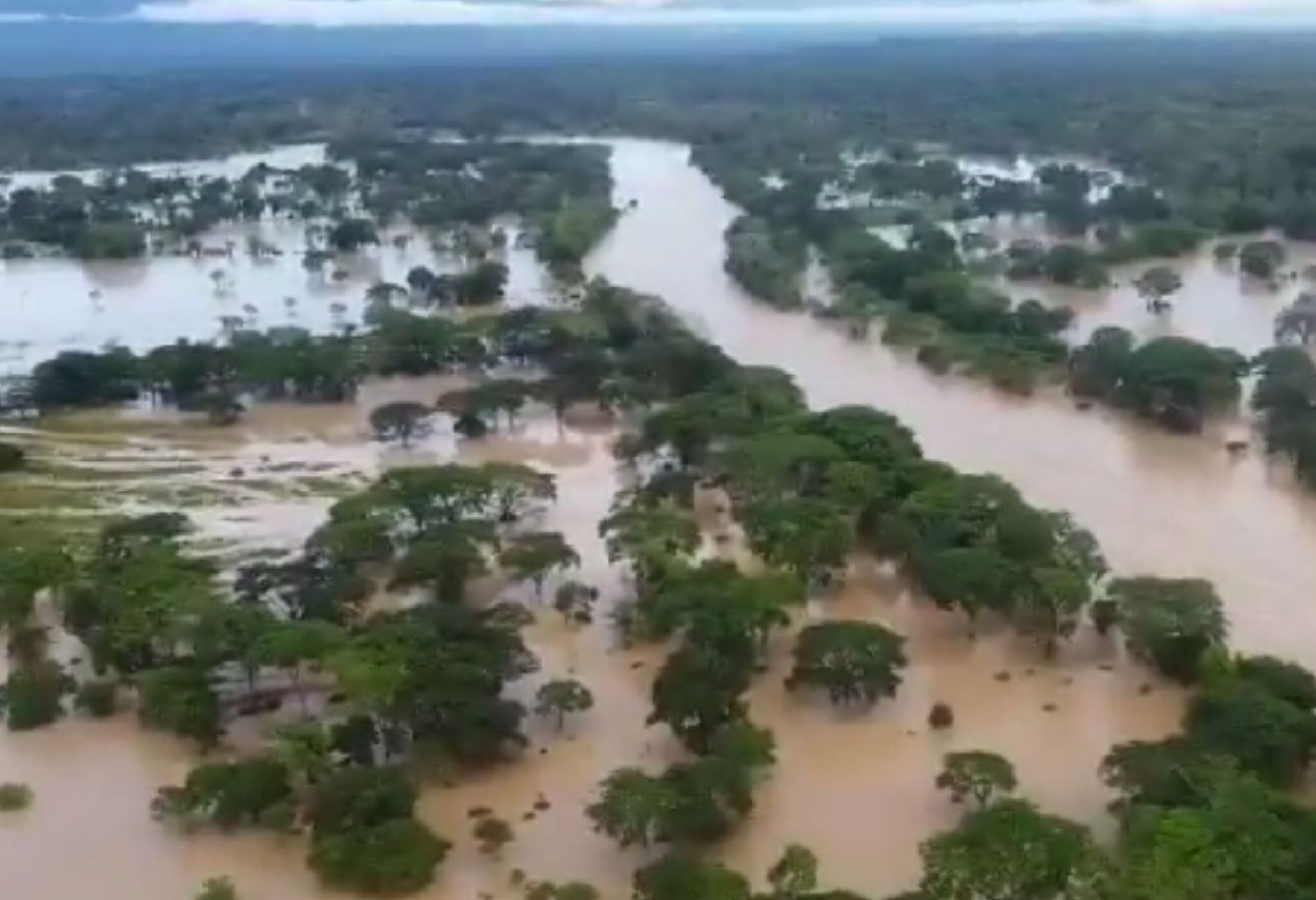 Río Lebrija/ cortesía Gestión de Riesgo