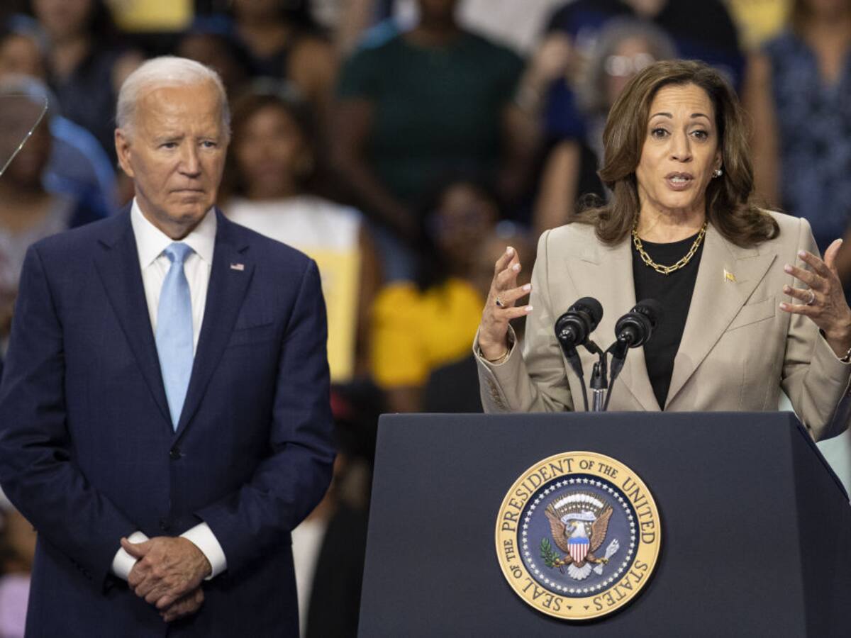 Biden y Harris pidieron paz en Oriente Medio durante el aniversario del ataque de Hamás