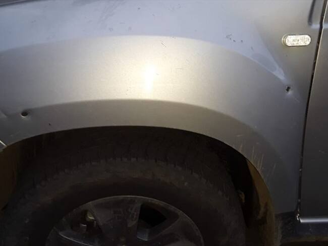 Personas armadas lanzaron explosivos y atentaron en contra de líderes sociales.. Foto: Cortesía Sucesos Cauca