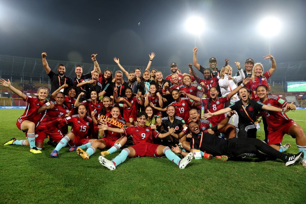 Selección Colombia Femenina Sub-17 vs Nigeria. Foto: Getty Images