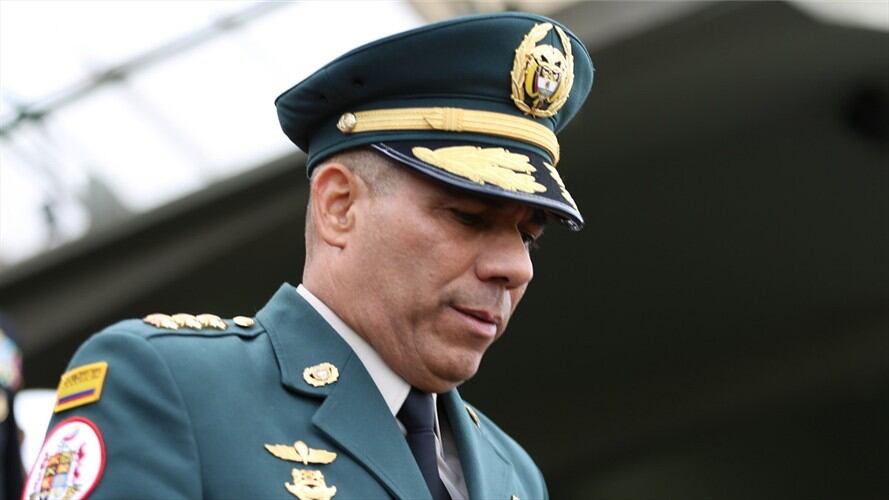 General Eduardo Zapateiro, comandante del Ejército Nacional. Foto: Colprensa - Álvaro Tavera