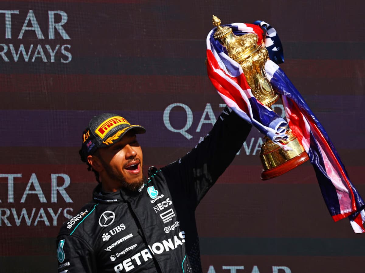 Lewis Hamilton ganó el Gran Premio de Gran Bretaña de F1 por delante de Verstappen