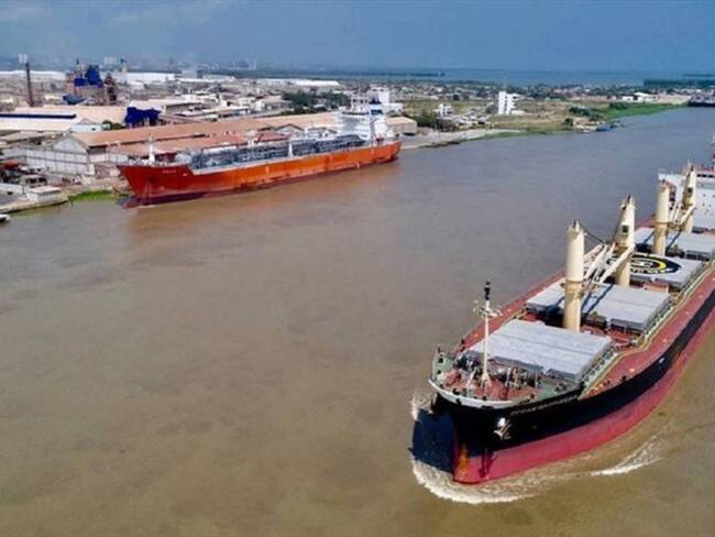La situación generó fuertes cuestionamientos en el sector portuario. Foto: Colprensa / EXTERNOS(Thot)