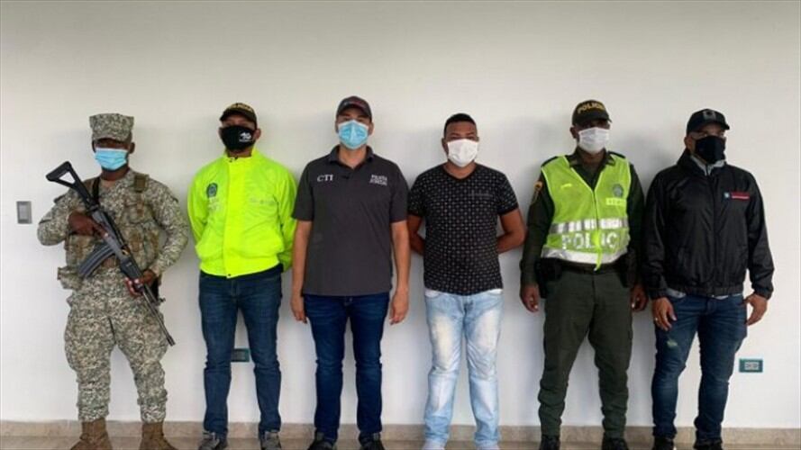 Capturan ‘El tigre’, presunto autor material del crimen de la ambientalista Juana Perea. Foto: Fiscalía