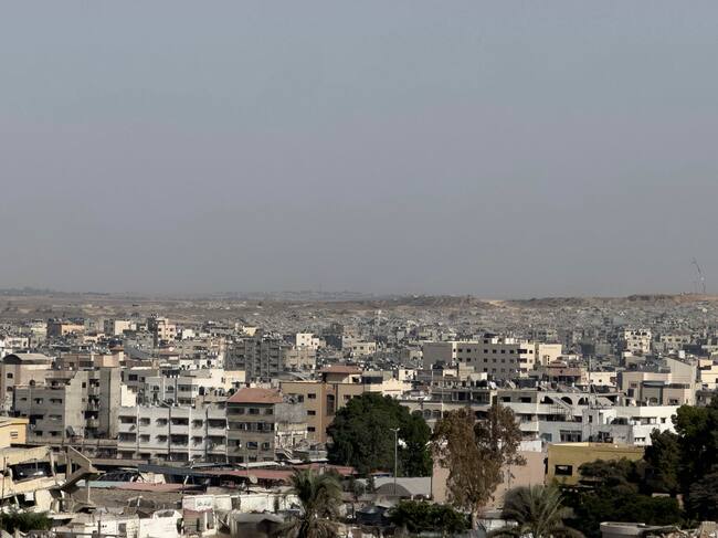 Sanidad gazatí reportó que Israel mató 61 palestinos y dejó 220 heridos en nuevos ataques. EFE/Ahmad Awad