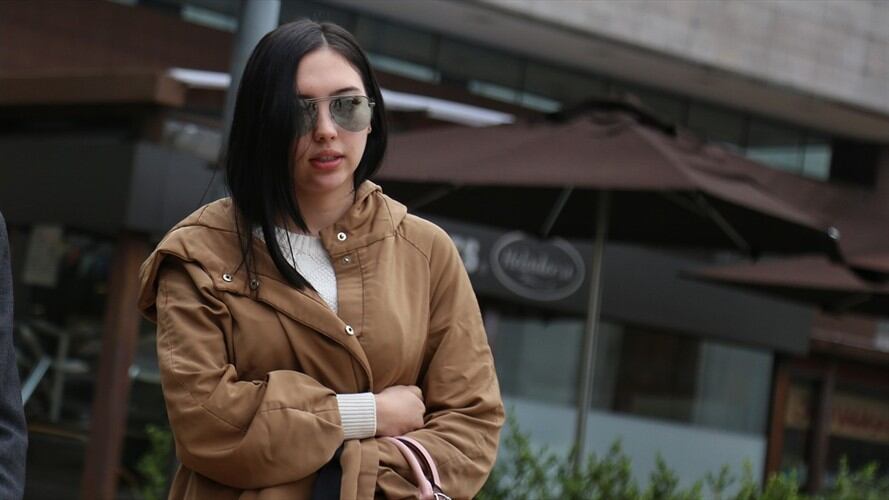 La joven aclaró que no se trata de una pelea con su pareja. Foto: Colprensa