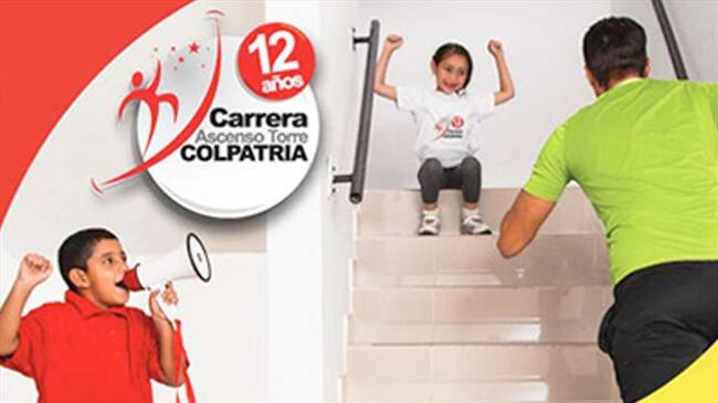 Carrera de Ascenso Torre Colpatria. Foto: Redacción Comercial