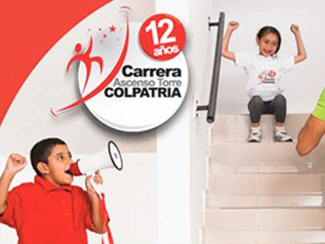 Carrera de Ascenso Torre Colpatria. Foto: Redacción Comercial