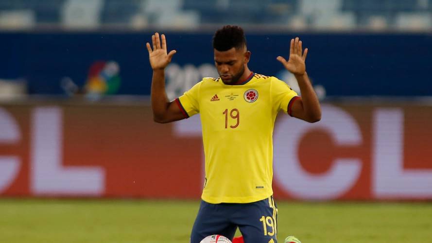 Delantero colombiano Miguel Ángel Borja // Miguel Schincariol/Getty Images