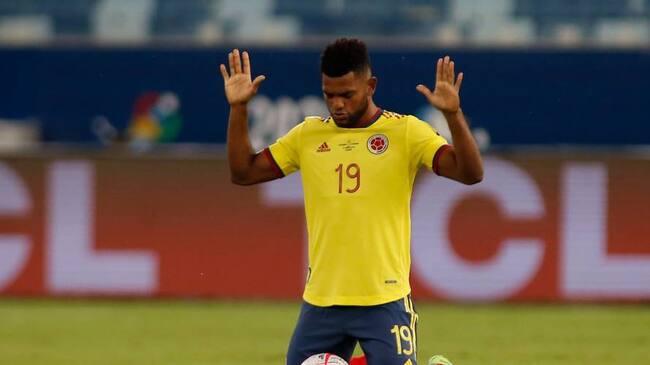 Delantero colombiano Miguel Ángel Borja // Miguel Schincariol/Getty Images