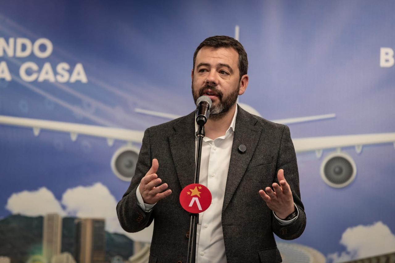 El alcalde de Bogotá, Carlos Fernando Galán. Foto: Distrito de Bogotá.