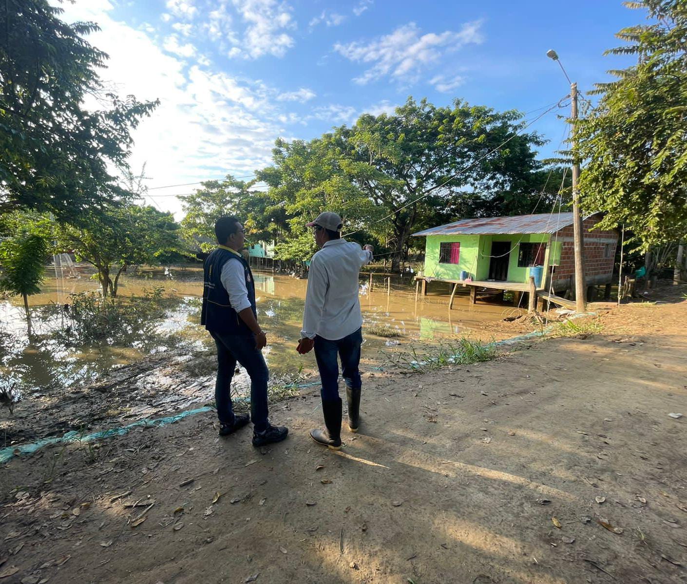 Córdoba: estos son los municipios en alerta por elevados niveles en el río San Jorge. Foto: prensa Gobernación de Córdoba.