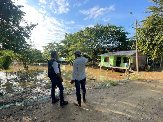Córdoba: estos son los municipios en alerta por elevados niveles en el río San Jorge. Foto: prensa Gobernación de Córdoba.