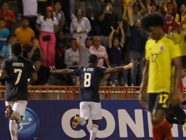 Selección Colombia vs. Selección de Ecuador en el Sudamericano Sub-17. Foto: Twitter Oficial Selección de Ecuador (@LaTri)