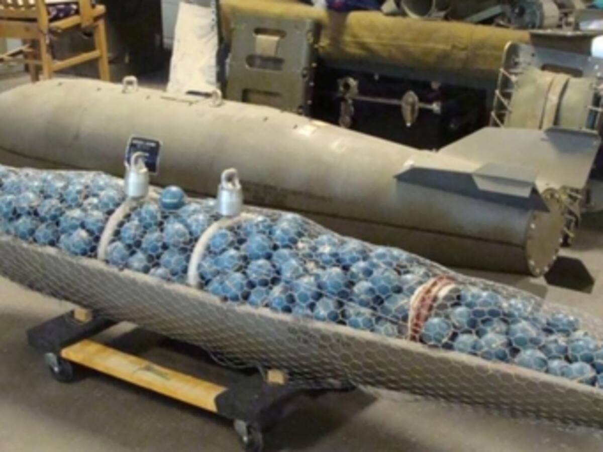 Ucrania promete que no usará bombas de racimo en zonas urbanas