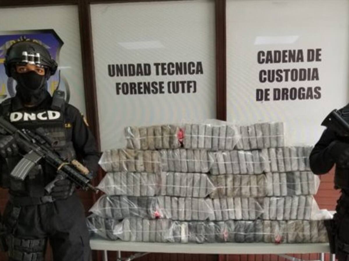 Decomisan en República Dominicana 133 paquetes de cocaína procedente de Santa Marta