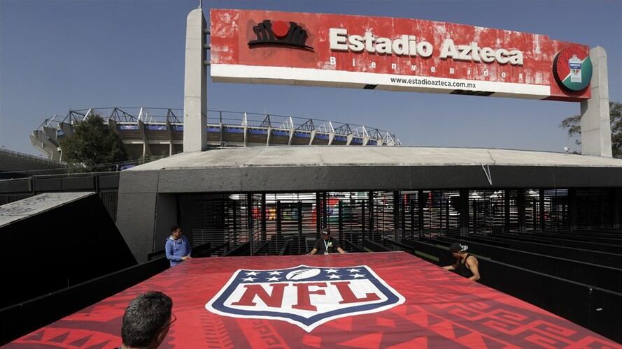 Mexicanos muestran su pasión por la NFL. Foto: Associated Press - AP