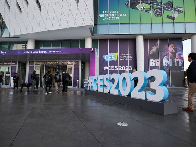 LAS VEGAS, NEVADA - JANUARY 5: CES, the world&#039;s largest annual consumer technology t (Photo by Tayfun Coskun/Anadolu Agency via Getty Images)
