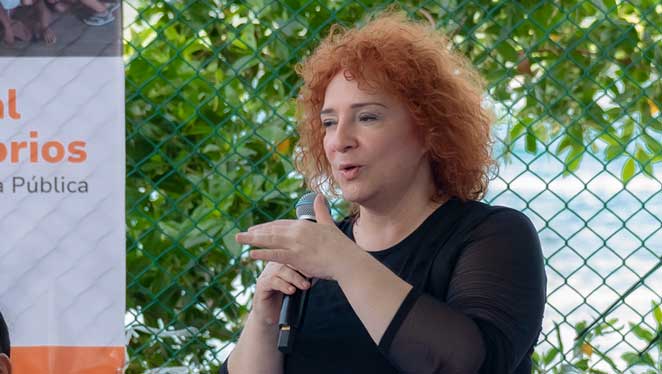 Lilia Solano. Foto: Ministerio del Interior