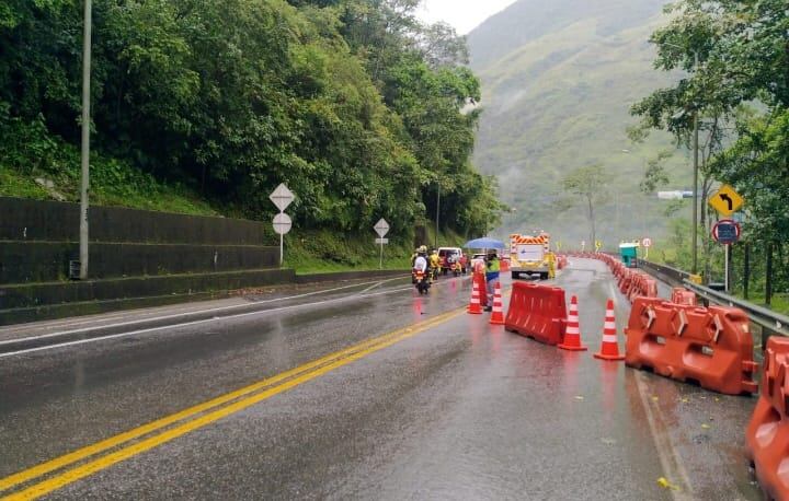 Problemas en la vía Bogotá - Villavicencio. Foto: Cortesía para Sigue La W.