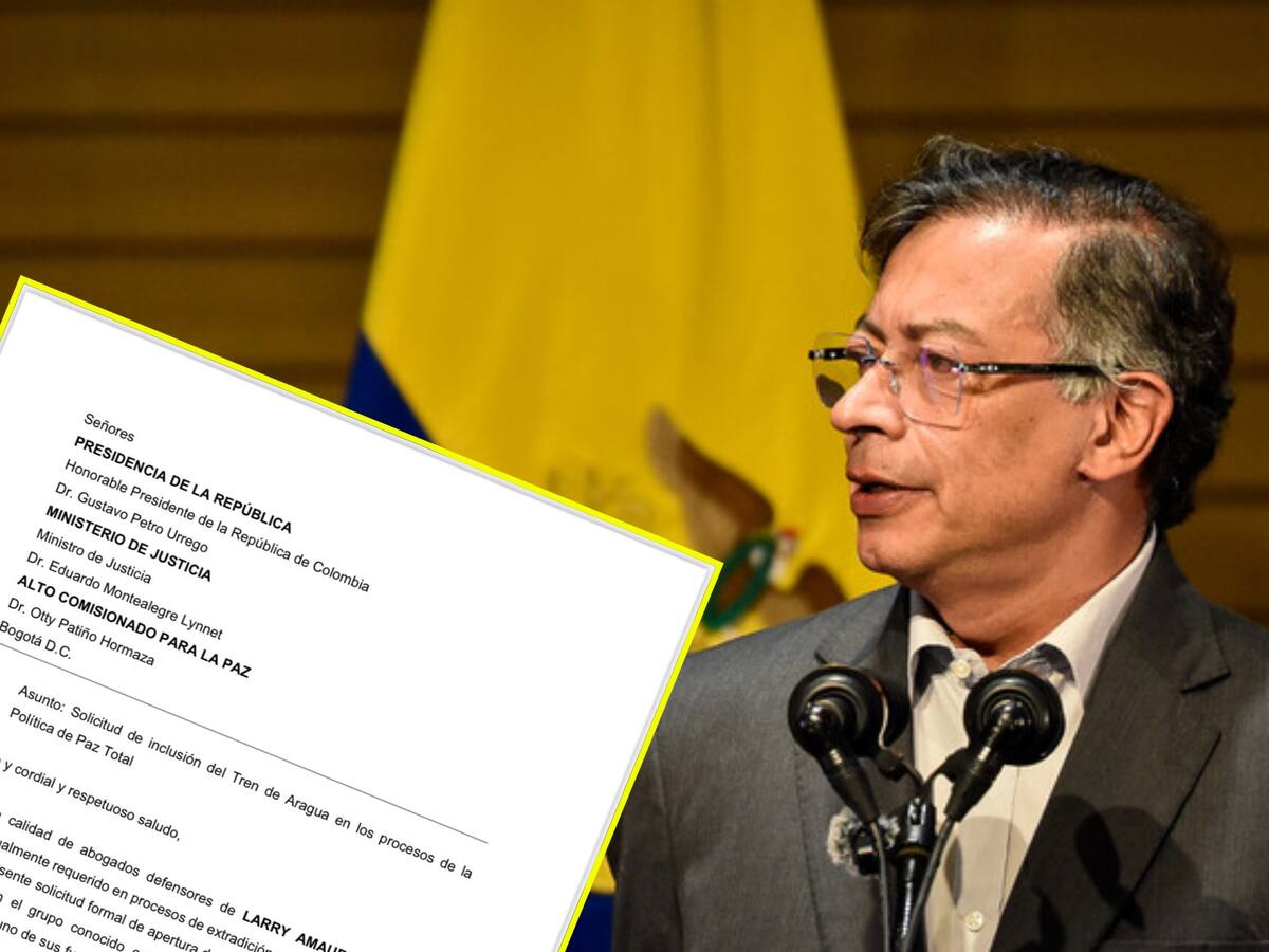 Tren de Aragua pide ser incluido en la política de Paz Total del Gobierno Petro