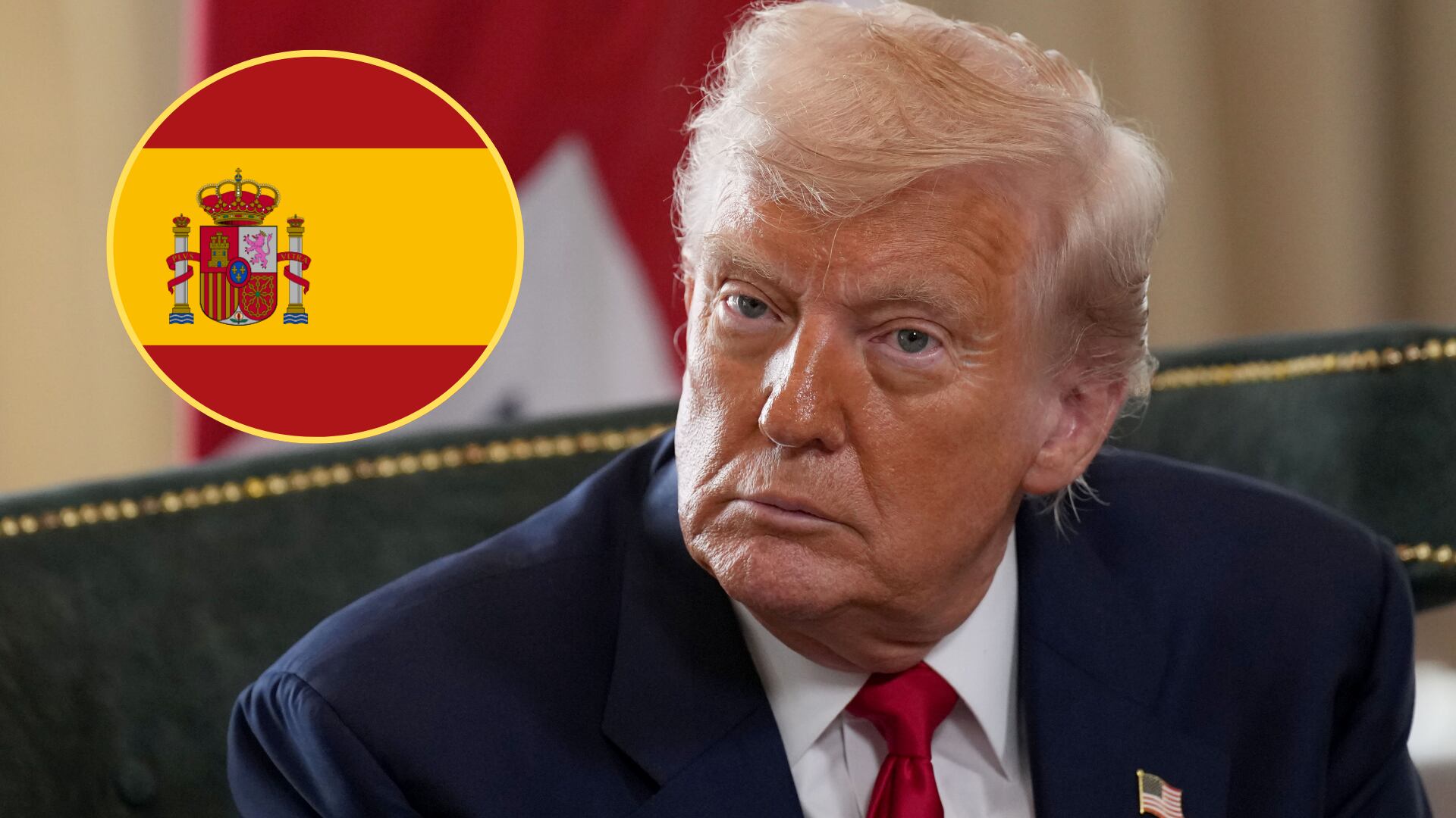 El presidente de Estados Unidos, Donald Trump, durante julio de 2025. FOTO: Andrew Harnik/Getty Images