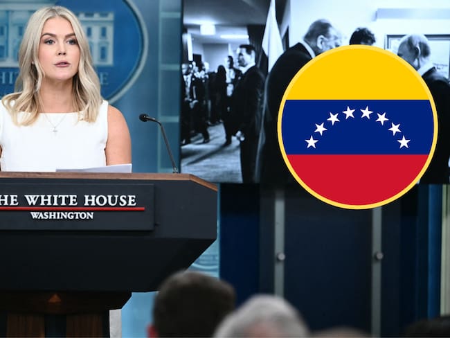 La secretaria de prensa de la Casa Blanca, Karoline Leavitt, habla en la Casa Blanca. (Foto de MANDEL NGAN/AFP vía Getty Images)